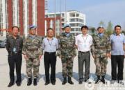 【今日朝陽網(wǎng)】給水團維和事跡報告會走進朝陽工校