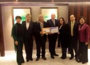 【今日朝陽(yáng)網(wǎng)】楊竹 農(nóng)偉珍夫婦應(yīng)邀參加上海藝術(shù)博覽會(huì)