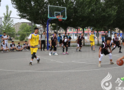 朝陽(yáng)工校首屆“工佳杯”暨第五屆學(xué)生籃球比賽開(kāi)幕（趙景輝）