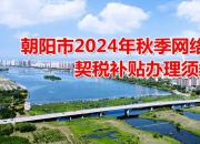 朝陽市2024年秋季網絡購房節(jié)契稅補貼辦理須知