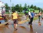 風(fēng)雨中撐起通行“安全傘”：朝陽環(huán)境集團道路機掃分公司全力...